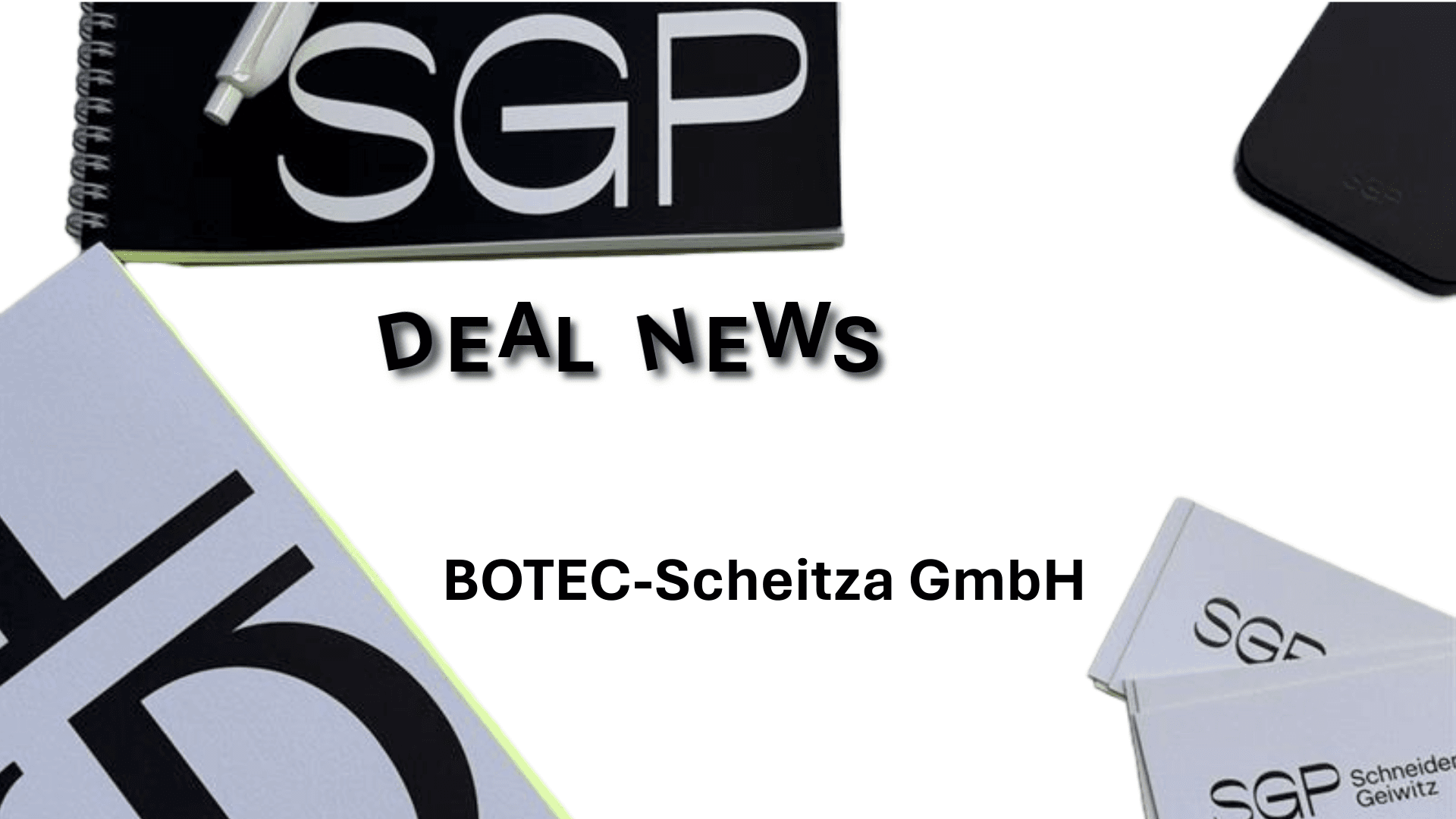 SGP Schneider Geiwitz Distressed M&A Verkauf der BOTEC-Scheitza GmbH an die SAMA Engineering GmbH