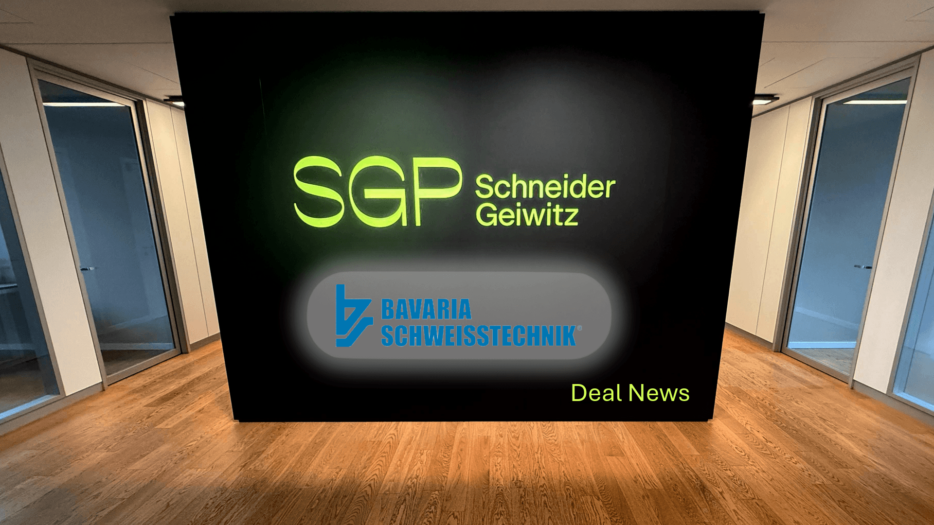 SGP Schneider Geiwitz M&A Sellside Beratung der Bavaria Schweisstechnik bei der Übernahme durch ESAB