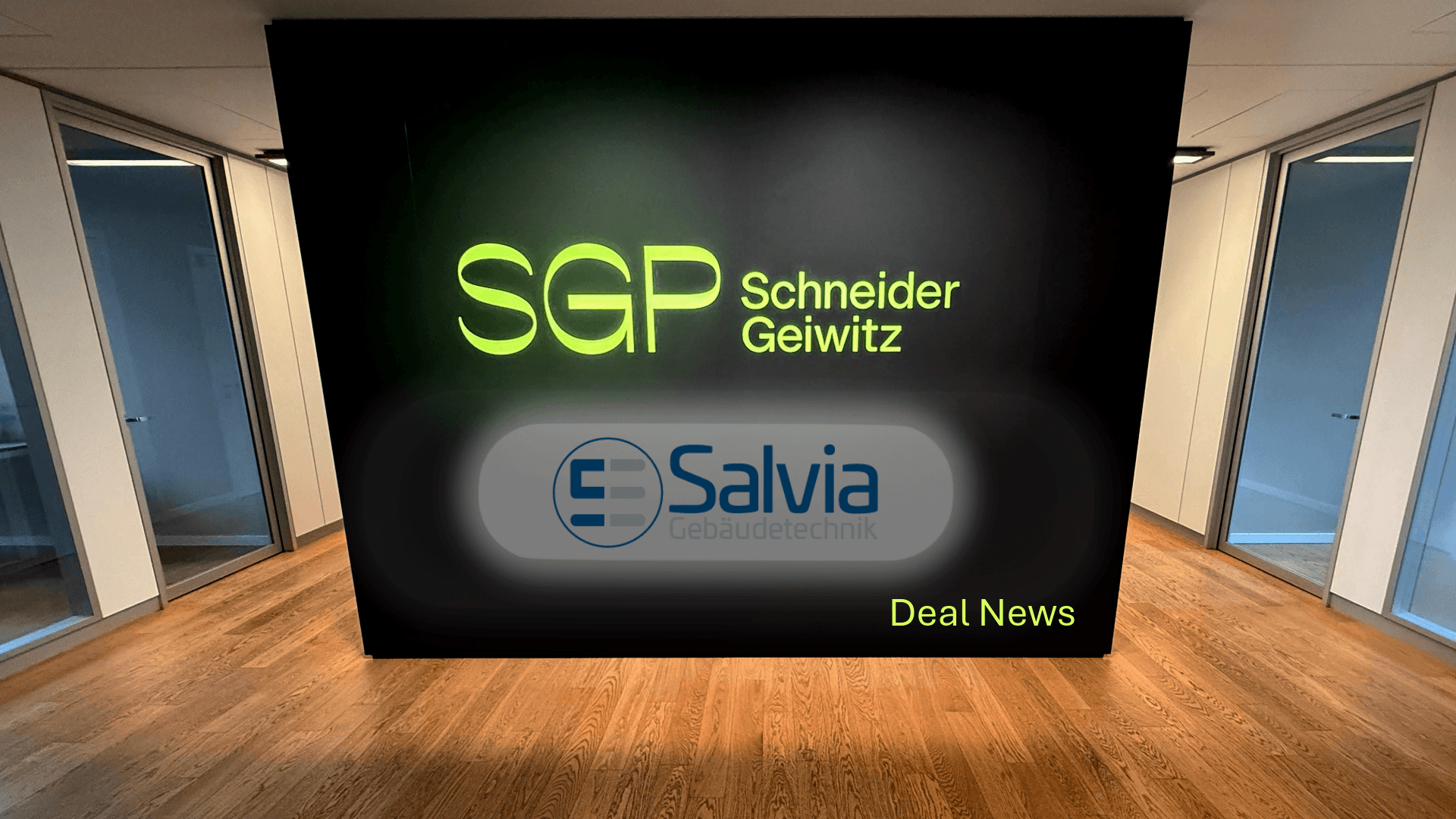 Erfolgreiche Begleitung der Salvia Gebäudetechnik bei Unternehmenszukäufen