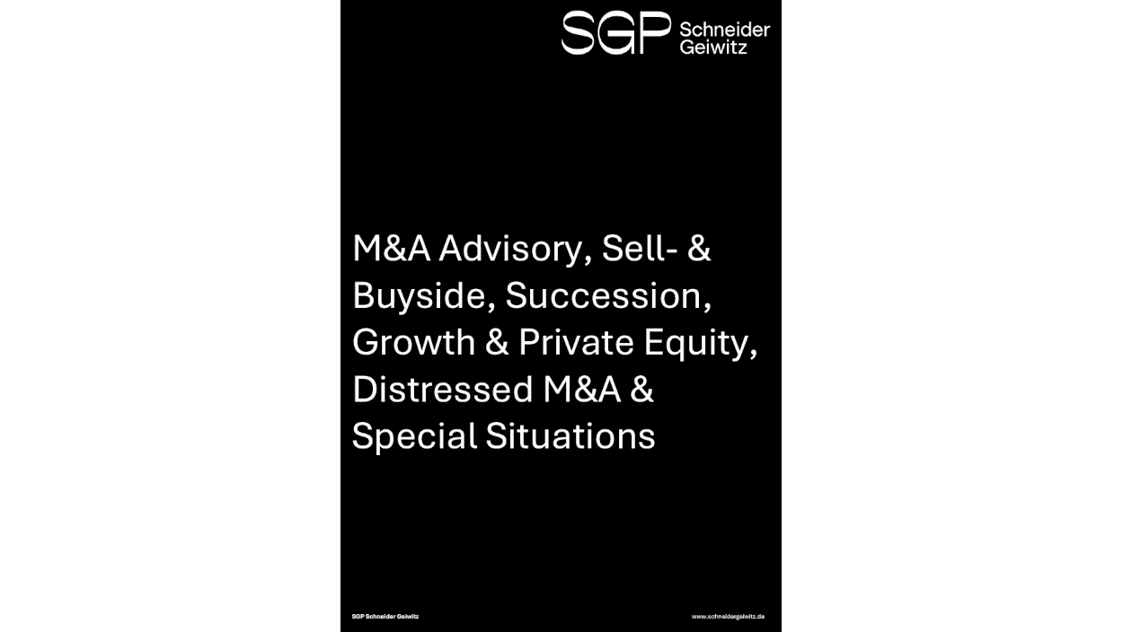 SGP CF M&A Advisory