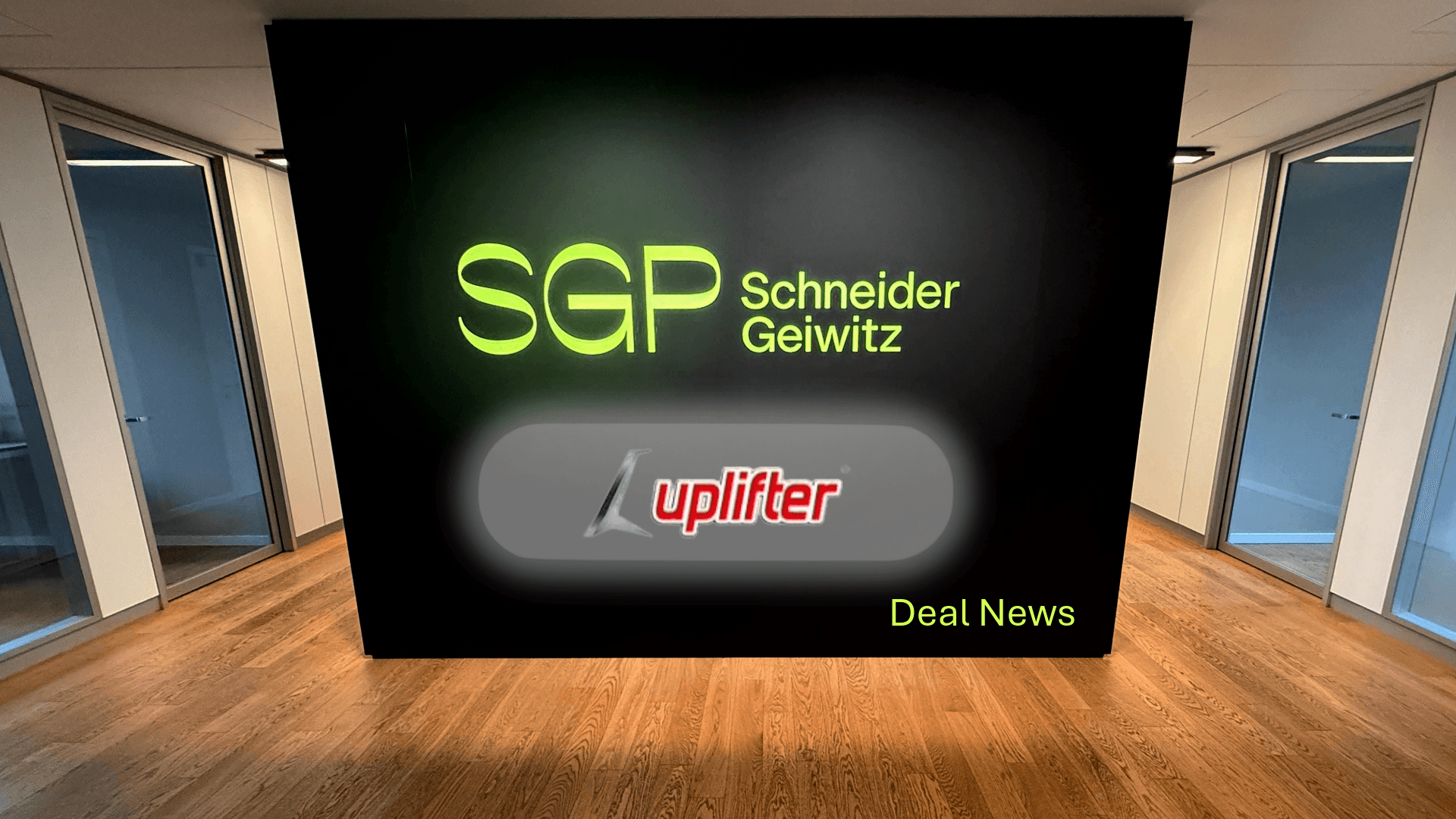 SGP Schneider Geiwitz Wieland Corporate Finance GmbH Uplifter Luibl Erfolgreiche Investorenlösung