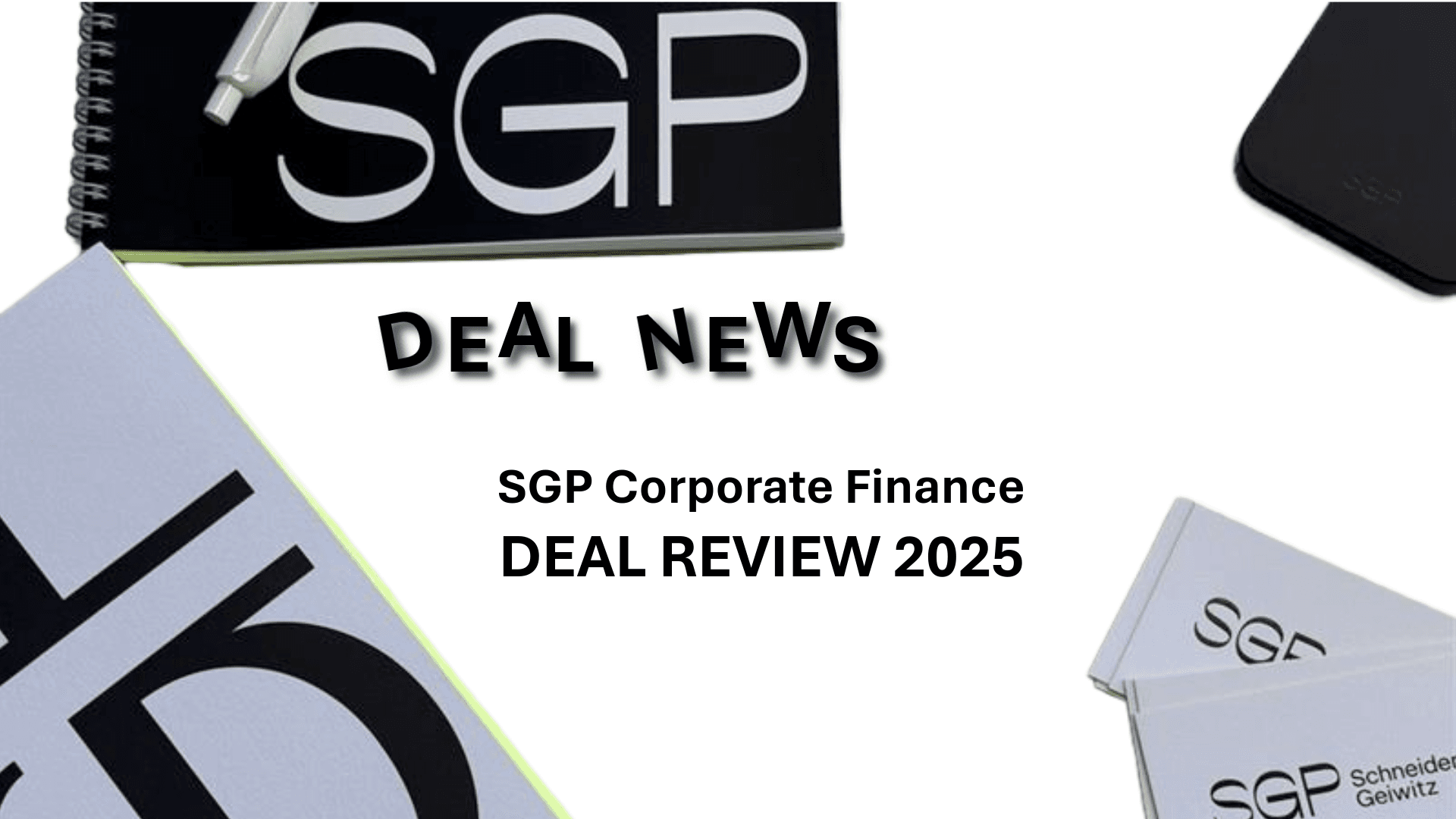 SGP Corporate Finance: M&A-Transaktionen 2025 im Überblick