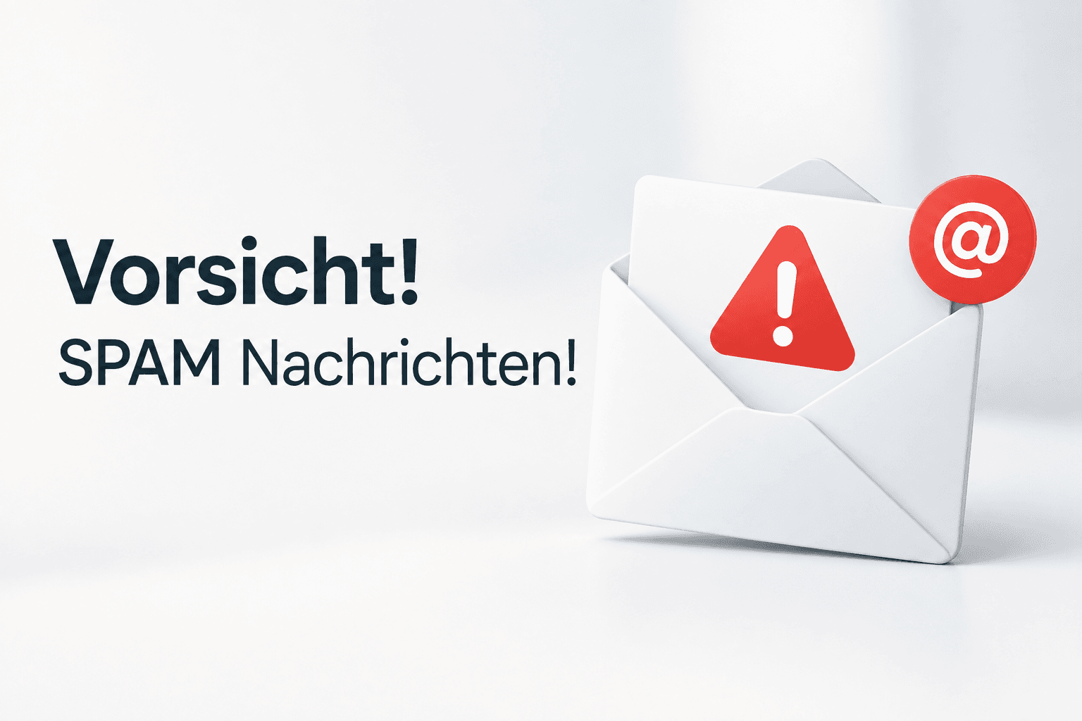 Vorsicht. SPAM Nachrichten!
