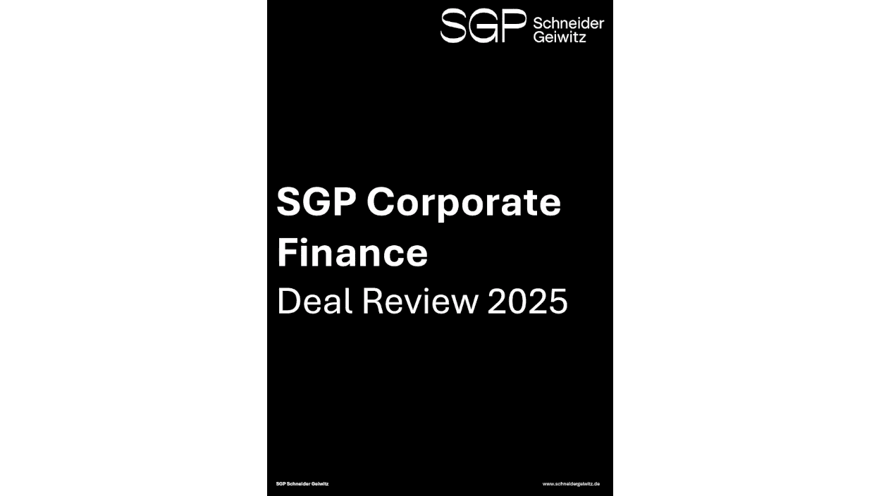 SGP Corporate Finance Deal Review 2025