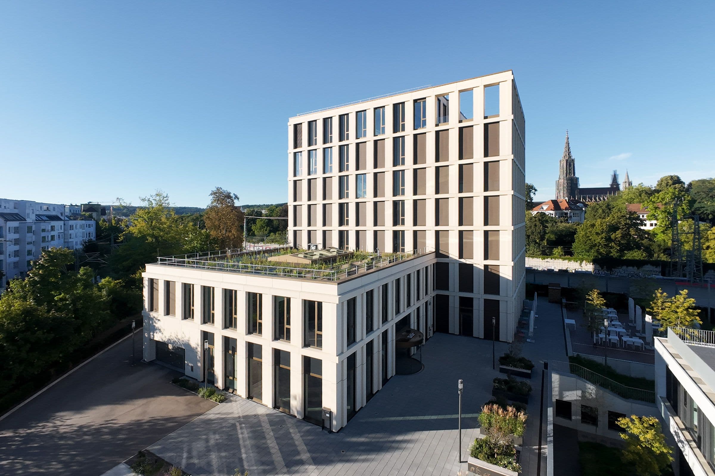 Quartier Vier in Ulm SGP Hauptsitz
